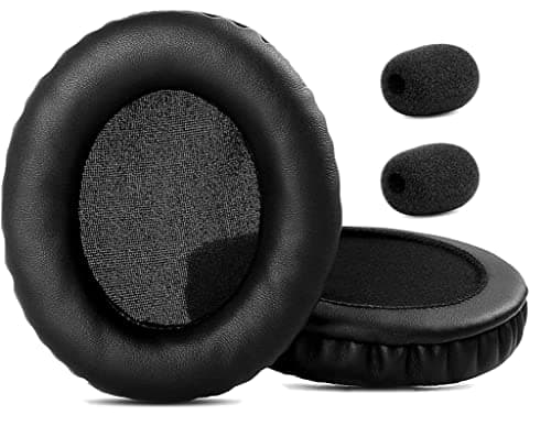 Image of ACCOUTA Prime Replacement Earpads Cushions Compatible with Roccat ElO 7.1 AIR/ELO 7.1 USB/ELO X STEREO Gaming Headset Ear Pads with Softer Protein Leather/Memory Foam