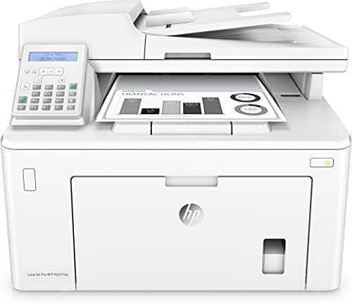 Image of HP Laserjet Pro M227fdn A4 Mono Multifunction Laser Printer White, G3Q79A#B19