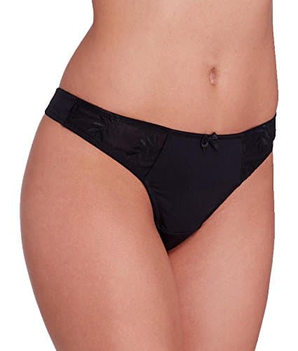 Image of Panache Women's Tango Thong, Black, 16