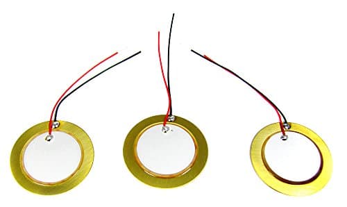 Image of 3-pack 27mm Piezo Elements with 2" Leads