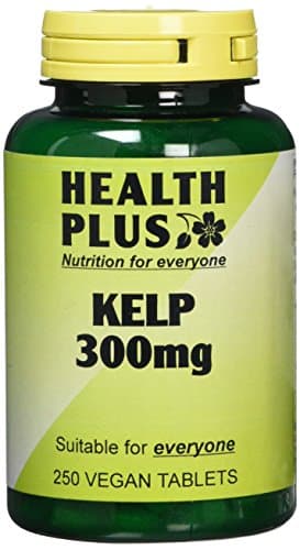 Image of Health Plus Kelp 300mg : Body Shape Plant Supplement : 250 Tablets, in a planet-friendly 99% recycled pot