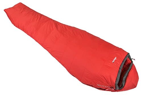 Image of Vango Treklite Lightweight Sleeping Bag, Ultra 600, 3 Season Backpacking Sleeping Bag, Compact Foldable Insulating Mummy Bag and Stuff Sack for Compact Camping Hiking Traveling