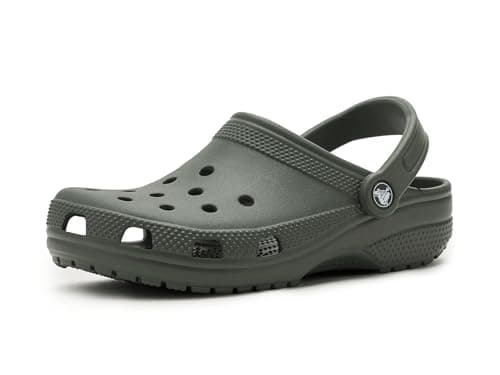 Image of Crocs Unisex Kids, Classic Clog K, Field Green, 5 UK