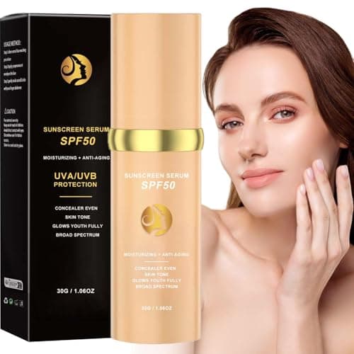 Image of Generic 4-In-1 Foundation - Light/Medium Spectrum, Sunscreen Serum Spf 50, Mature Skin Color Changed, 4 In 1 Moisturizing Full Coverage Liquid Foundation