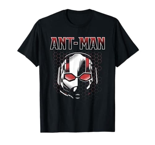 Image of AntMan and The Wasp Scott Mask Hexagon T-Shirt