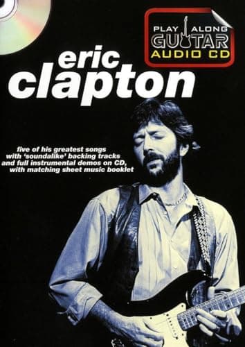 Image of Playalong Guitar Eric Clapton Cd/Booklet