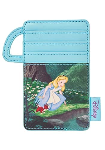 Image of Loungefly Disney Alice in Wonderland Classic Movie Cardholder, Multi, One Size, Cardholder