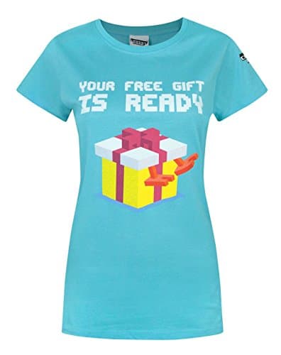 Image of Crossy Road Women's T-Shirt (XL) Blue