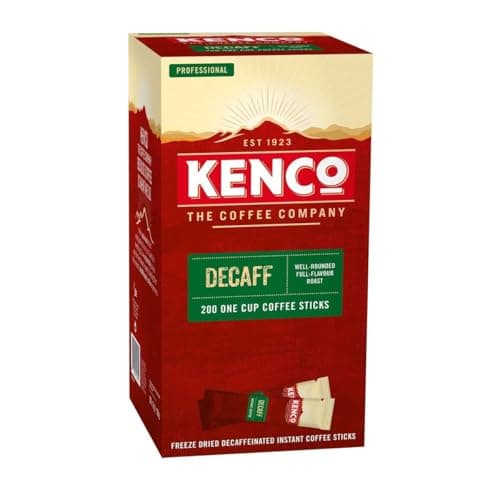Image of Kenco Decaf Instant Coffee Sticks - 200 x 1.5g Sachets