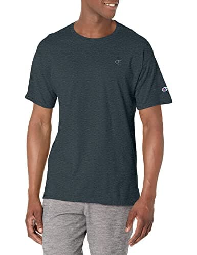 Image of Champion Men's Classic Jersey T-Shirt, Granite Heather, Large