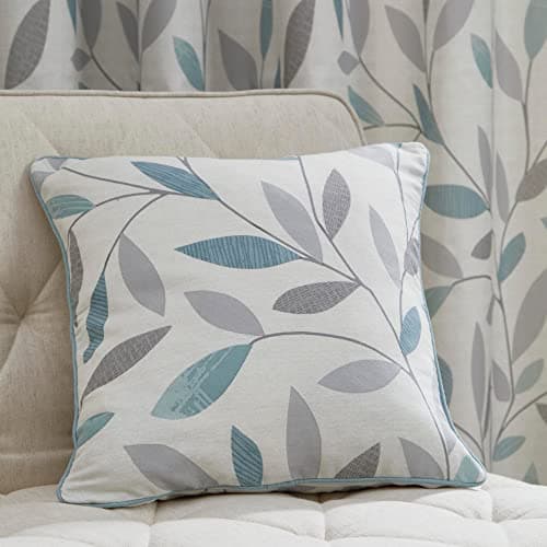 Image of Fusion - Beechwood - 100% Cotton Cushion Cover - 43 x 43cm in Duck Egg