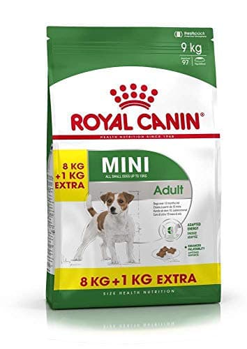 Image of Royal Canin Mini Adult Dog Food, 8 + 1 kg, Pack of 1 (1 x 9 kg)