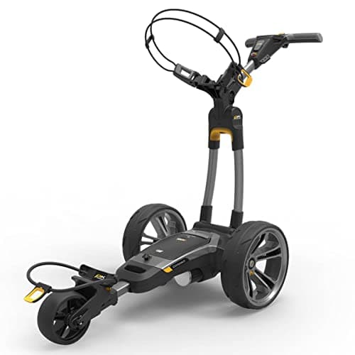 Image of PowaKaddy CT6 GPS 36 Hole Golf Trolley - Gun Metal