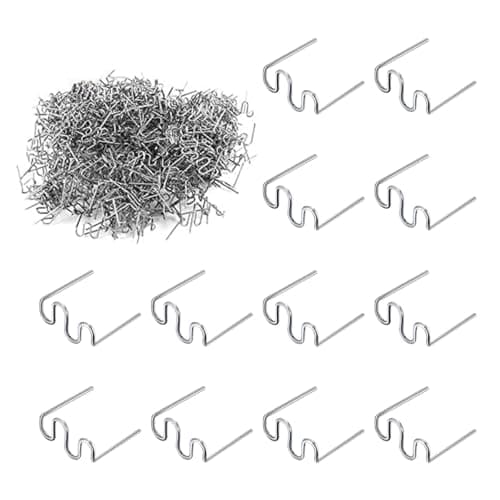 Image of FONGKNOX 500pcs 0.8mm x 15mm Stainless Steel Hot Staples Welder Staples for Automotive Plastic Welding Repair