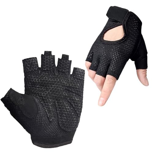 Image of TingDongWei Gym Gloves Breathable Non-Slip Training Gloves for Men Women Great for Weight lifting/Bodybuilding/Cycling Fitness Gloves Weight Lifting Gloves (M)