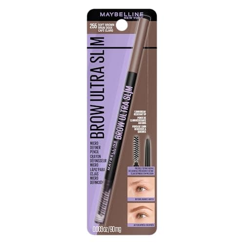 Image of MAYBELLINE Brow Ultra Slim Defining Eyebrow Pencil - Soft Brown 255