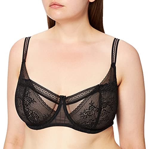 Image of Passionata Women's Maddie 47H1 Demi Bra, Black, 34D
