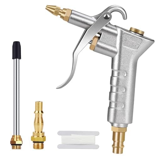 Image of Astarye Air Blow Gun-Air Compressor Tools? with 1/4" NPT and 1/4" BSP German Air Compressor Accessories? High-Pressure Pistol-Grip Connector Pneumatic Air Tools for Compressor