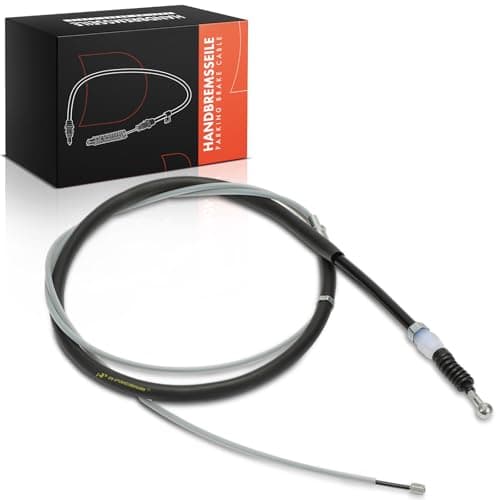 Image of Frankberg Handbrake Cable Parking Brake Rear Compatible with Golf V 1K1 Golf VI 5K1 J.e.t.t.a III 1K2 A3 O.c.t.a.v.i.a II 1Z3 1Z5 Altea 8P1 5P1 807 E Replace# 1K0609721AA