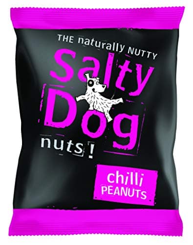 Image of Salty Dog Chilli Peanuts 24 x 45g packets on pub card