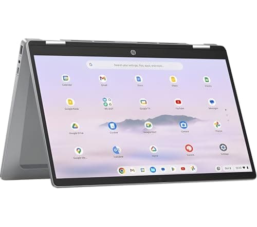 Image of HP Chromebook x360 14b-cd0500sa 14" 2-in-1 Laptop | Intel i3-N305 | 8GB RAM | 256GB Storage | ChromeOS | Touchscreen Full HD IPS Display | Full HD Webcam | WiFi 6 | Grey