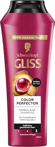 Image of Schwarzkopf Gliss – Ultimate Colour Shampoo – For Color-Treated Hair or with Wicks – 250 ml