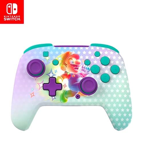 Image of Turtle Beach Rematch Wireless Controller: Invincible Mario – Officially Licensed by Nintendo. Also works with Nintendo Switch 2 (C Button is not on this controller)