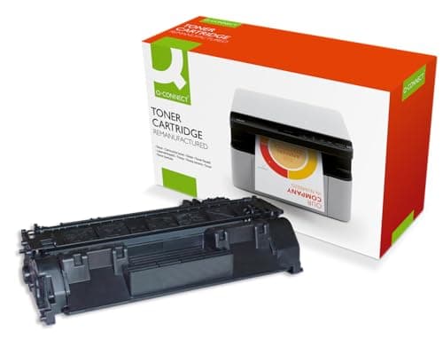 Image of Q-Connect Compatible Toner for HP CF280A Toner Cartridge, Black