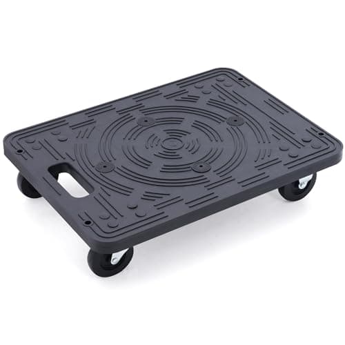 Image of Maxworks 80854 Polypropylene Dolly, Black-200lbs Capacity