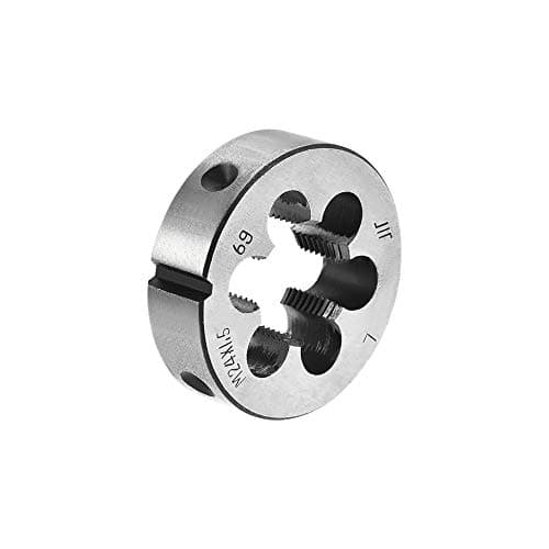 Image of sourcing map M24 X 1.5 Metric Round Die, Machine Thread Left Hand Threading Die, Alloy Tool Steel Screw Thread Cutting Die
