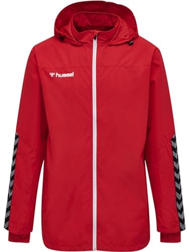 Image of hummel Hmlauthentic Men's All-Weather Jacket, mens, Jacket, 205364-3062-M, true red, M