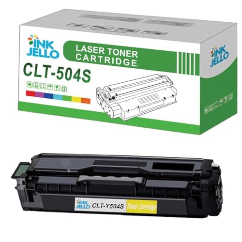 Image of InkJello Toner Cartridge For Printer, Compatibile with Samsung CLP-415N CLP-415NW CLX-4195FN CLX-4195FW Xpress SL-C1810W Xpress SL-C1860FW CLT-C504S (Cyan)