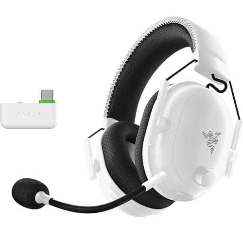 Image of Razer BlackShark V2 Pro (Xbox) - Wireless Console E-Sports Headset for Xbox S|X & One (Triforce 50mm Drivers, HyperSpeed Wireless 2,4 GHz, detachable HyperClear Microphone) White