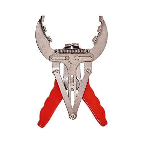 Image of Dapetz ® Piston Ring Compressor Plier Performance Tool 50mm - 100mm Comfortable Grip Handles Installer Ratchet Plier Remover Expander Engine Tool Easy Removal Without Breaking The Piston Ring