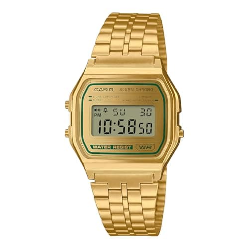Image of Casio Vintage Watch A158WEGV-9AEF Unisex Gold Watch