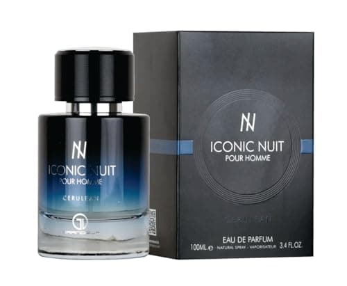 Image of Sapphire's Choice Iconic Nuit Eau De Parfum for Men - Bergamot, Cardamom and Lavender Fragrance - 100ml Made in Dubai