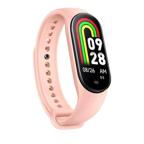 Image of Fitness Tracker Watch with Blood Oxygen Heart Rate Blood Pressure Sleep Monitor Activity Trackers Ip67 Waterproof Pedometer Step Counter Calorie Health Smart Sports Watch for Women Men Kids (Pink)