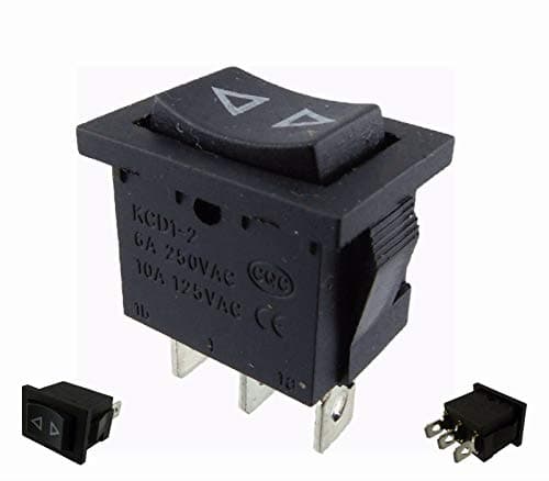 Image of Rocker Button ON/Off/ON Installation 19.5 x 12.5 mm Push Button Does not snapp, momentary