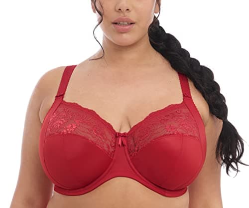 Image of Elomi Morgan Plain Underwired Full Cup Bra (36GG, Haute red)
