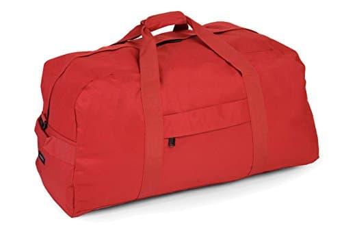 Image of Members Large 75cm Heavy Duty Strong Quality Robust Holdall/Duffle Bag Red