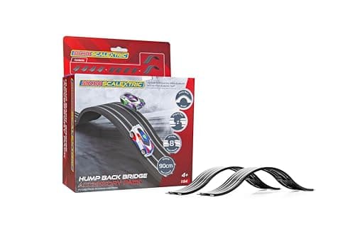 Image of Scalextric - G8049 Hump Backed Bridge Micro Scalextric - Accessory Pack Acessories - Track and Track Accessories for slot car racing sets
