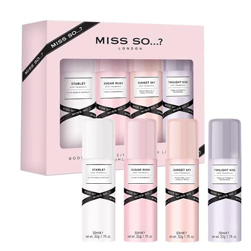 Image of Miss So...? Mini Galore Womens Body fragrance Gift Set 4x50ml
