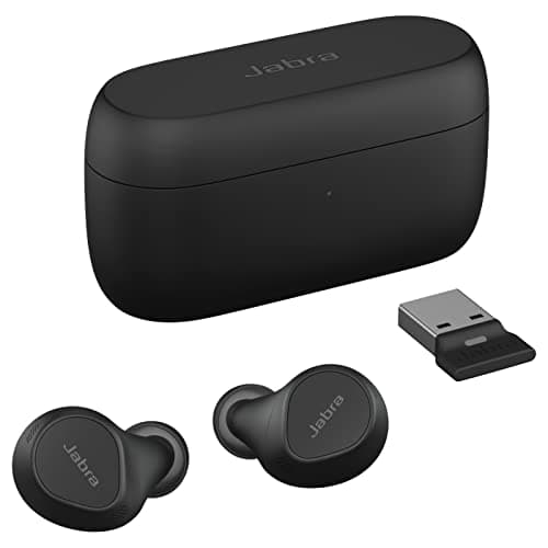 Image of Jabra Evolve2 Buds True Wireless In-Ear Bluetooth Earbuds with Active Noise Cancellation (ANC) MultiSensor Voice Technology - Certified to work with your virtual meeting apps - Black