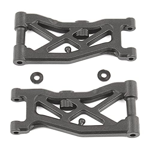Image of Team Associated B74/B74.1 Ft Front Suspension Arms Carbon Fibre