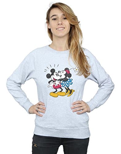 Image of Disney Women's Mickey Mouse Since 1928 Sweatshirt XX-Large Heather Grey