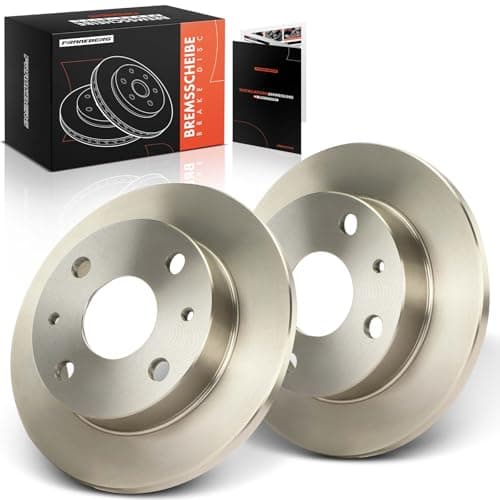 Image of Frankberg Brake Disc Set incl. 2x Discs Front Solid Ø211mm Compatible with Cuore VII L275 L276 L285 Trevis Cuore VI L250 L251 L260 Replace# 4351297203