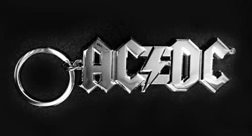 Image of AC/DC Logo Keyring