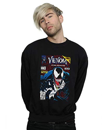 Image of Marvel Men's Venom Lethal Protector Sweatshirt Black Large