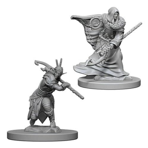 Image of D&D Nolzur's Marvelous Unpainted Miniatures (W4) Elf Male Druid