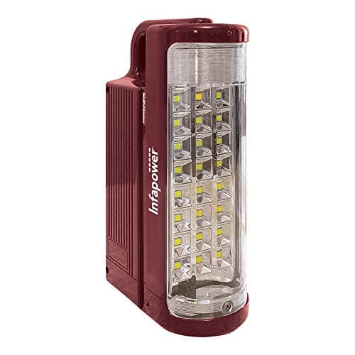 Image of Infapower Large Rechargeable Lantern F059 24 LED with USB Charging Cable - Copper